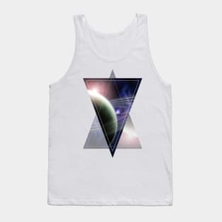 Space geometry Tank Top